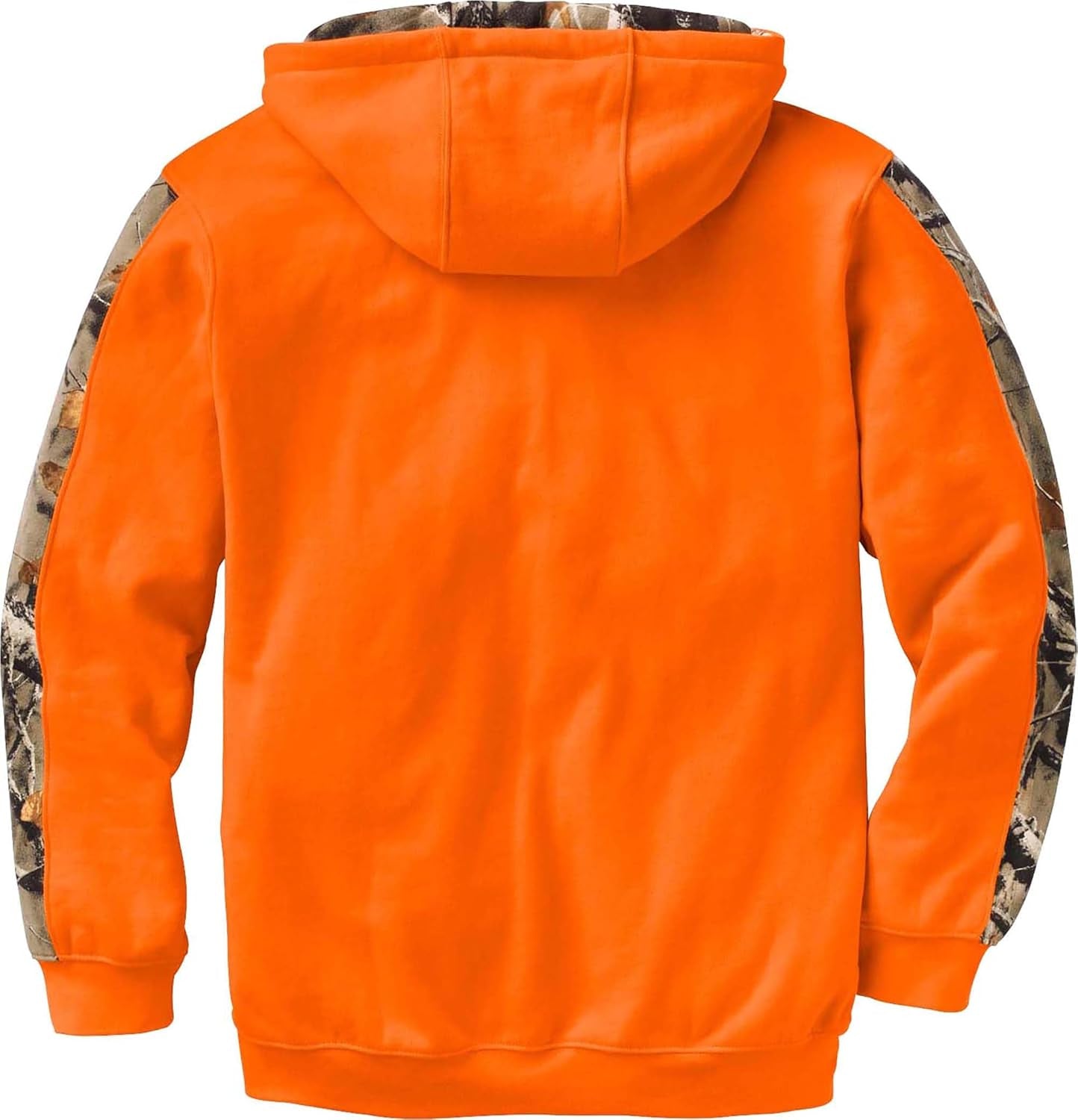 Mens Plaid Camo Pullover Hoodie