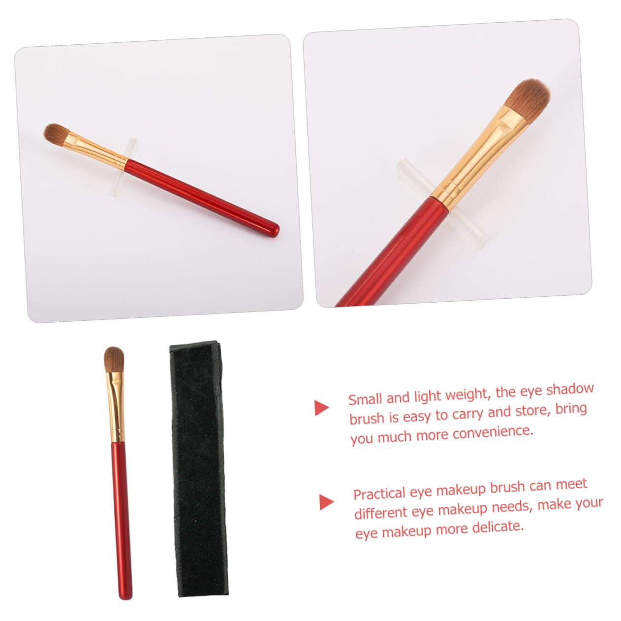 Eye Shadow Brushes Women 5Pcs Set Blending Brush Eye Makeup Brushes Eyeshadow Brush Set for Eye for Eyeshadow