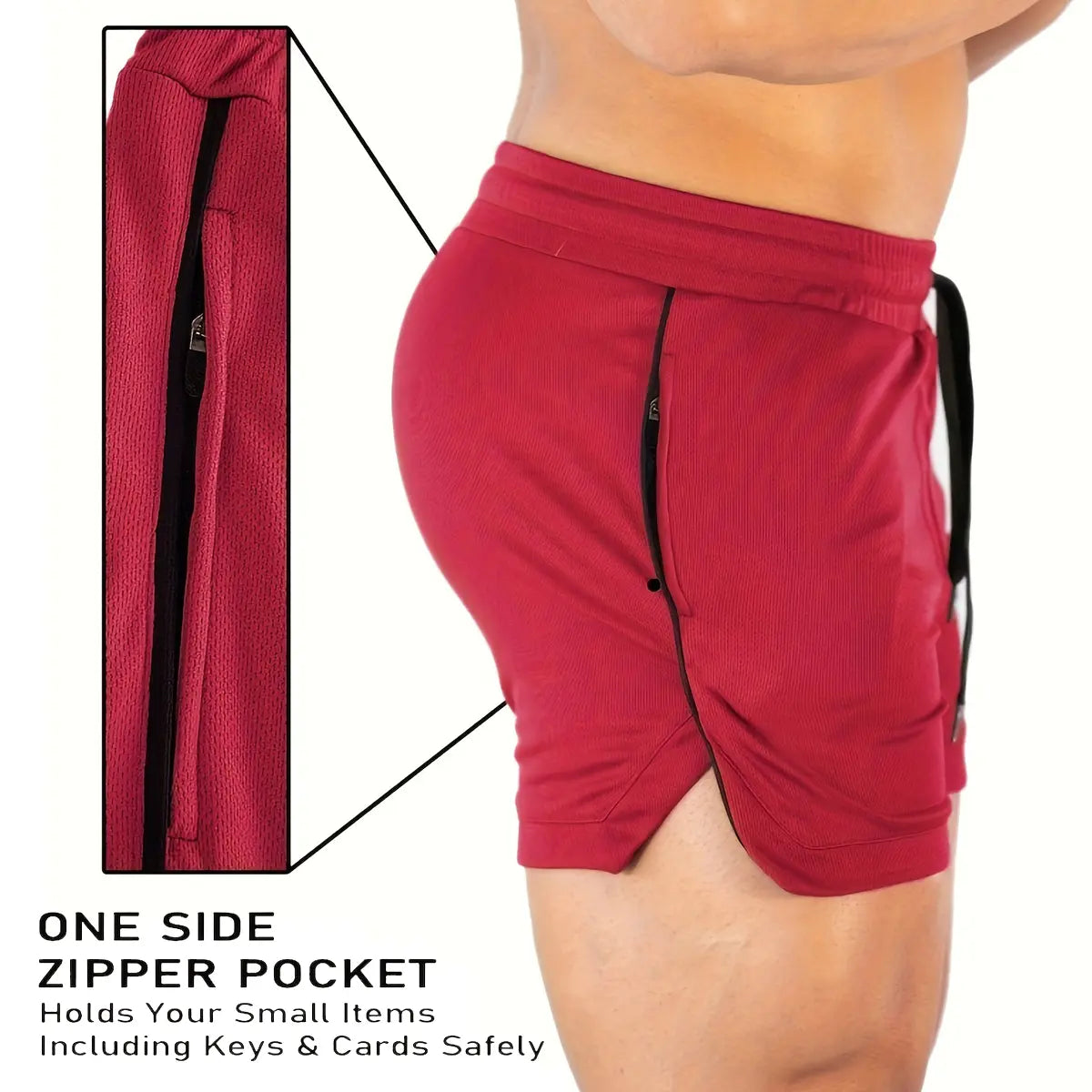 Men’S Workout Shorts – Lightweight Gym Running Shorts for Training, Basketball & Athletic Performance