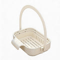 YESDOAGD Adjustable Kitchen Sink Strainer Basket, Foldable Drain Filter & Food Catcher for Leftovers, Prevents Sink Clogs-B, Sink Sieve, Collapsible Strainers for Kitchen-B